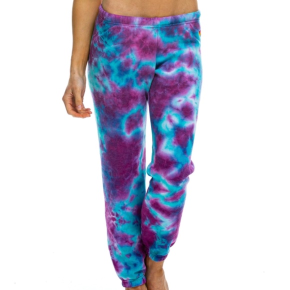 Aviator Nation Pants - Aviator Nation Tie Dye Sweatpants 🌈✨